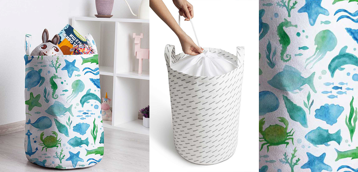 Корзина Marine life Basket Корзина Marine life Basket - Loft-Concept в Нижнем Новгороде