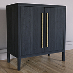 Современный Буфет Primo с 2 дверцами Черный дуб варинант исполнения - 2 | Loft Concept в Нижнем Новгороде