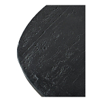 Столик кофейный черного цвета с овальной столешницей и круглым основанием Black Dalmen Table варинант исполнения - 7 | Loft Concept в Нижнем Новгороде