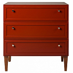 Комод красный из массива бука с 3-мя ящиками Wenge Light варинант исполнения - 2 | Loft Concept в Нижнем Новгороде