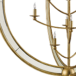 Люстра круглая с состаренными зеркальными элементами на корпусе Sample of Purity варинант исполнения - 1 | Loft Concept в Нижнем Новгороде