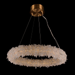 Люстра круглая с натуральным горным хрусталем Crystal Shimmer варинант исполнения - 1 | Loft Concept в Нижнем Новгороде