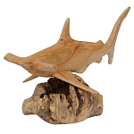 Статуэтка из дерева рыба-молот Animals of the World варинант исполнения - 4 | Loft Concept в Нижнем Новгороде