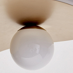 Люстра круглая с 2-мя металлическими абажурами Andromeda варинант исполнения - 3 | Loft Concept в Нижнем Новгороде