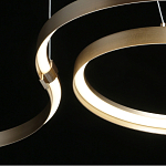 Люстра подвесная светодиодная в виде волнообразной ленты Ribbon Vortex варинант исполнения - 19 | Loft Concept в Нижнем Новгороде