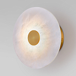 Бра светодиодный с мраморным рассеивателем латунь варинант исполнения - 2 | Loft Concept в Нижнем Новгороде