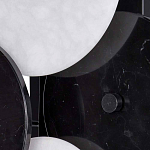 Бра светодиодное из черно-белых дисков Contrast Sample варинант исполнения - 1 | Loft Concept в Нижнем Новгороде