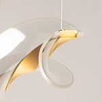 Люстра линейная с изогнутым плафоном Wave Line варинант исполнения - 10 | Loft Concept в Нижнем Новгороде