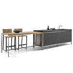 Летняя кухня из камня HELIOS Dada Engenereed Kitchen варинант исполнения - 14 | Loft Concept в Нижнем Новгороде