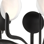 Люстра с плафонами в виде черно-белых дисков Ideal Shade Combination варинант исполнения - 1 | Loft Concept в Нижнем Новгороде