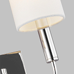 Бра с прямоугольным основанием и 2-мя белыми цилиндрическими льняными абажурами Feiss варинант исполнения - 2 | Loft Concept в Нижнем Новгороде