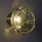 Бра с круглым плафоном из прозрачного стекла с пузырьками воздуха Effervia  варинант исполнения - 8 | Loft Concept в Нижнем Новгороде