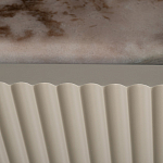 Тумба под телевизор серая с мраморной столешницей Uniqueness Marble варинант исполнения - 4 | Loft Concept в Нижнем Новгороде