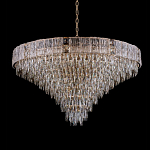 Люстра с каскадом из прозрачного хрусталя Constant Sparks варинант исполнения - 14 | Loft Concept в Нижнем Новгороде