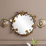 Бра круглое с прозрачным рельефным плафоном Crystal Prism варинант исполнения - 3 | Loft Concept в Нижнем Новгороде