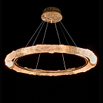 Люстра в форме кольца с золотым декором Warm Heavenly Light варинант исполнения - 2 | Loft Concept в Нижнем Новгороде