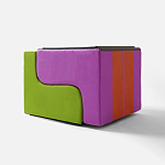 Дизайнерское кресло розовое Poltronova Sofo Rosancio Armchair варинант исполнения - 12 | Loft Concept в Нижнем Новгороде