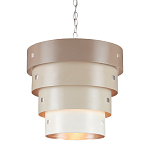 Подвесной светильник фигурный из 4-х широких колец Alternating Rings варинант исполнения - 1 | Loft Concept в Нижнем Новгороде