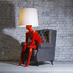 Лампа MANNEQUIN LAMP с абажуром девушка на кресле варинант исполнения - 4 | Loft Concept в Нижнем Новгороде