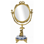 Настольное зеркало в бронзовой рамке Eden Garden варинант исполнения - 1 | Loft Concept в Нижнем Новгороде