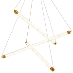 Светодиодная люстра Trumpet Tube Brass  варинант исполнения - 1 | Loft Concept в Нижнем Новгороде