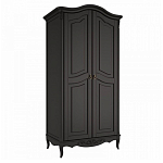 Шкаф черный из массива бука в стиле прованс Black Provence варинант исполнения - 3 | Loft Concept в Нижнем Новгороде