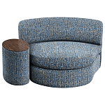 Кушетка со столиком Ulysses варинант исполнения - 2 | Loft Concept в Нижнем Новгороде