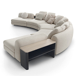 Большой угловой Диван California трансформер с приставными деревянными модулями   варинант исполнения - 2 | Loft Concept в Нижнем Новгороде