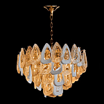 Люстра с многослойными белыми и прозрачными подвесками Character Chandelier варинант исполнения - 4 | Loft Concept в Нижнем Новгороде