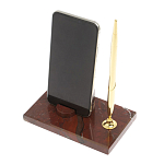 Подставка для телефона с ручкой из натурального камня креноид Natural Stone Stand варинант исполнения - 3 | Loft Concept в Нижнем Новгороде