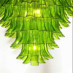 Люстра из семи ярусов зеленого стекла Independence варинант исполнения - 7 | Loft Concept в Нижнем Новгороде