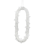 Подвесной светильник овальной формы с декором кристаллы Gilbertine Oval Crystals Hanging Lamp варинант исполнения - 1 | Loft Concept в Нижнем Новгороде