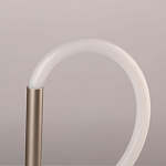 Настольная лампа белым изогнутым плафоном на круглой подставке Luke Lampco Tracer Lamp варинант исполнения - 9 | Loft Concept в Нижнем Новгороде