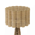 Торшер с плетеным абажуром на основании в виде треноги Lamp with Wicker Lampshade варинант исполнения - 2 | Loft Concept в Нижнем Новгороде
