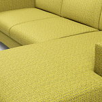 Мебельная ткань Шенилл горчичный цвет 142 см T4-62 варинант исполнения - 10 | Loft Concept в Нижнем Новгороде