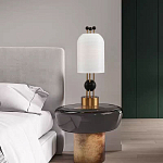 Настольная лампа в виде фонаря с белым фактурным абажуром Echoes of Light варинант исполнения - 7 | Loft Concept в Нижнем Новгороде