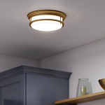 Потолочный светильник с белым матовым стеклянным плафоном в форме перевернутого конуса Hinkley варинант исполнения - 7 | Loft Concept в Нижнем Новгороде