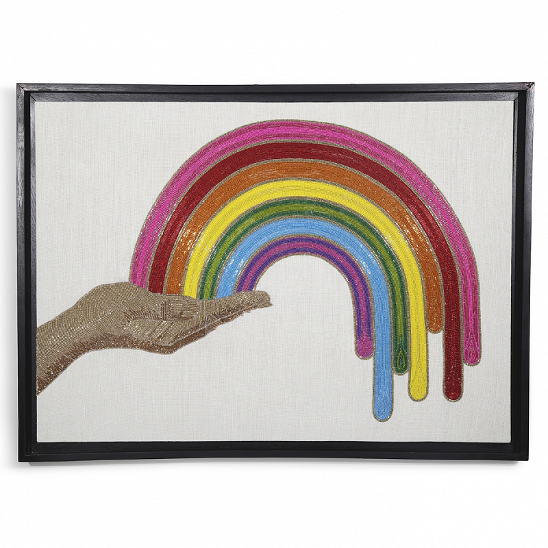 Панно Jonathan Adler RAINBOW BEADED WALL ART Мульти в Нижнем Новгороде | Loft Concept 