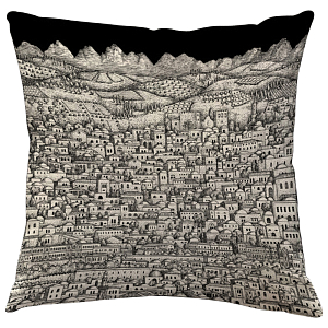 Декоративная подушка Fornasetti Carta da Parati