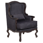 Кресло George Grand Armchair black velour варинант исполнения - 1 | Loft Concept в Нижнем Новгороде