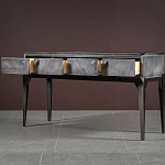 Консоль прямоугольная серая с 4-мя выдвижными ящиками Grany варинант исполнения - 3 | Loft Concept в Нижнем Новгороде