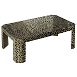 Дизайнерский кофейный стол с рисунком леопард Neytiri Beige Leopard варинант исполнения - 1 | Loft Concept в Нижнем Новгороде