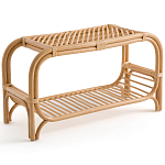 Скамья для прихожей из стеблей ротанга Willa Rattan Bench варинант исполнения - 1 | Loft Concept в Нижнем Новгороде