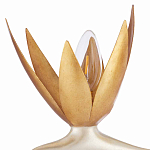 Торшер с 3-мя плафонами в виде цветов Golden Bird of Paradise варинант исполнения - 1 | Loft Concept в Нижнем Новгороде