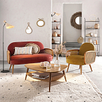 Зеркало из ротанга и сизаля WICKER MIRROR 100 варинант исполнения - 4 | Loft Concept в Нижнем Новгороде