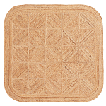 Ковер из джута квадратный с закругленными краями Atlas варинант исполнения - 1 | Loft Concept в Нижнем Новгороде