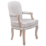 Кресло Aubrey Classical Armchair beige flax варинант исполнения - 1 | Loft Concept в Нижнем Новгороде