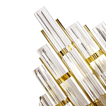 Бра стеклянное с золотым каркасом Luxxu Modern варинант исполнения - 1 | Loft Concept в Нижнем Новгороде