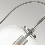 Подвесной светильник с прозрачным плафоном в форме шара в арочной подвеске Hinkley варинант исполнения - 16 | Loft Concept в Нижнем Новгороде