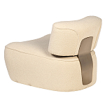 Кресло бежевое без подлокотников с обивкой из ткани букле Space of Freedom варинант исполнения - 2 | Loft Concept в Нижнем Новгороде